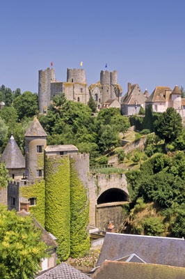 Château Bourbon l'Archambault (Allier, Auvergne)