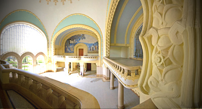 Grand établissement thermal de Vichy, fresques murales d'Alphonse Osbert (1902-1904)