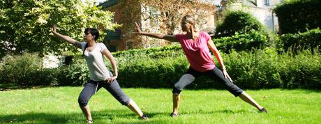 Séance individuelle de sport dans les parcs de Vichy